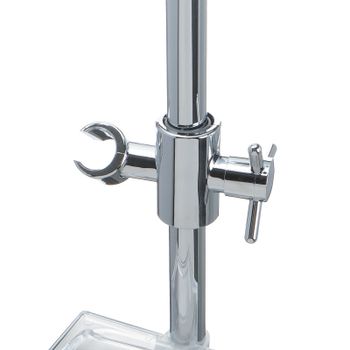 Душевая штанга Melodia della vita Standard Middle MKP20120BL Хром — фото 2, Штанги для душа