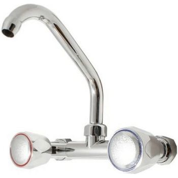 Смеситель для кухни Сантаком 100007с Хром — фото 1, Смесители для кухни