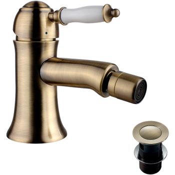 Смеситель для биде Lemark Villa LM4808B Бронза — фото 1, Смесители для биде