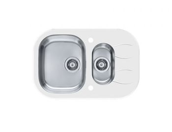 Мойка для кухни WAVE 20 черный 760X5001X, в компл.с сиф. 1127251 — фото 1, Кухонные мойки