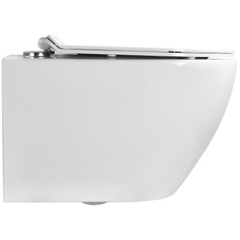 Унитаз Bond Oval F01-10Long подвесной с сиденьем Микролифт — фото 6, Подвесные унитазы