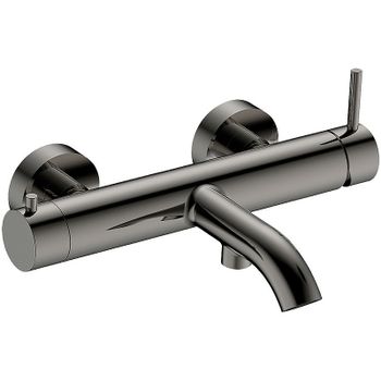 Смеситель для ванны AQUAme Siena AQM6212GM Оружейный металл — фото 1, Смеситель для ванны