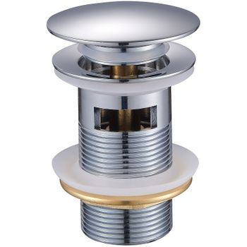 Донный клапан Raglo R600.03 click-clack Хром — фото 1, Донные клапаны