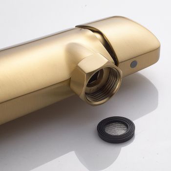 Душевая система Rose R39G R3936G Золото матовое — фото 6, Душевые стойки