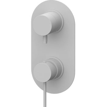 Смеситель для душа Remer X-Style X93KBBO Белый матовый — фото 1, Смеситель для душа