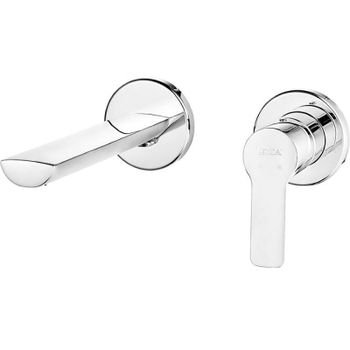 Смеситель для раковины E.C.A. Luna 102167606EX-YY Хром — фото 1, Смесители для раковины