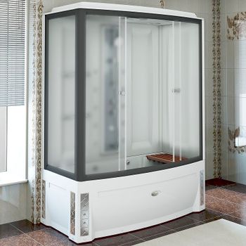 Душевой бокс Radomir Элис 168x85 R 1-04-6-2-0-0941 без гидромассажа — фото 1, Душевые боксы