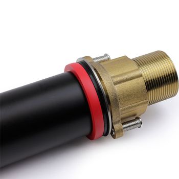 Смеситель для раковины Bronze de Luxe Avantgarde 2030RH Черный Красный — фото 5, Смесители для раковины