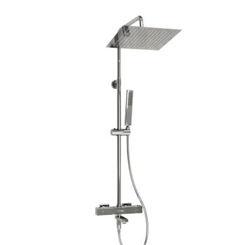 A199.118.103.010.CH Thermo Душевой комплект с термостатическим смесителем — фото 3, Душевые стойки