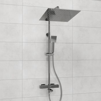 A199.119.141.087.CH Thermo Душевой комплект с термостатическим смесителем — фото 1, Душевые стойки