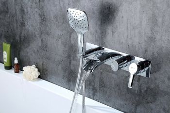 Смеситель для ванны Lemark Atlantiss LM3224C Хром — фото 3, Смеситель для ванны