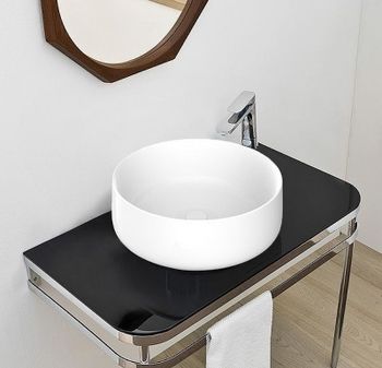 Раковина-чаша Artceram Cognac 42 COL001 05 00 Белая матовая — фото 3, Раковины накладные