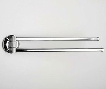 Аксесс Rhein K-6231O Держатель полотенец рога (блистер), хром, WasserKRAFT — фото 2, Комплектующие для туалета