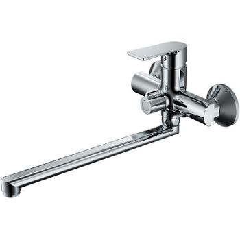 Смеситель для ванны Belz B679 B22679 универсальный Хром — фото 1, Смеситель для ванны