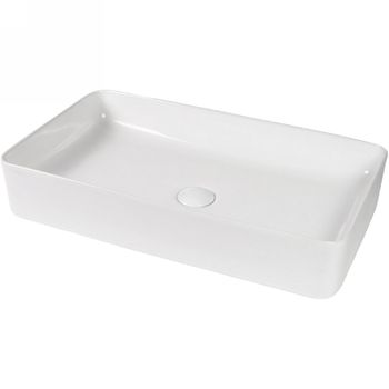 Раковина-чаша Bond 62 S54-620 Белая глянцевая — фото 5, Раковины накладные