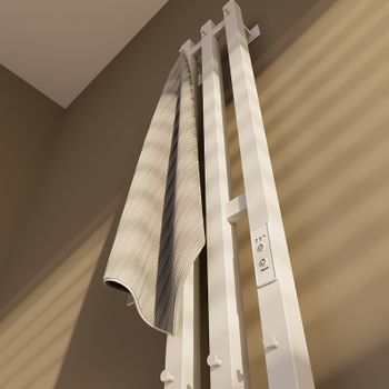 Электрический полотенцесушитель Altasan АргоПроф 120х17 АргоПроф12017БМ Белый матовый — фото 5, Электрические полотенцесушители