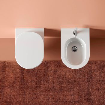 Унитаз Artceram Chic CHV001 01 00 подвесной Белый без сиденья — фото 4, Подвесные унитазы