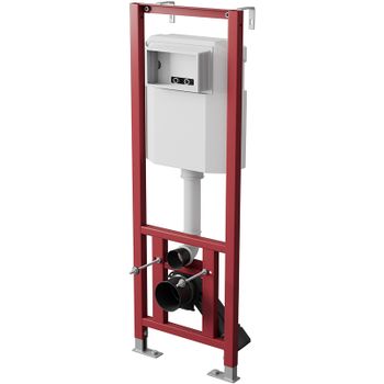 Инсталляция D&K DI8640116 для унитаза с Белой клавишей смыва — фото 9, Инсталляции для унитазов