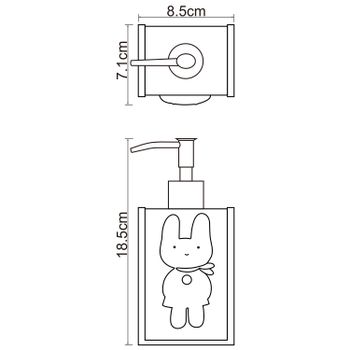 Ammer K-6499 Дозатор для жидкого мыла — фото 5, Дозаторы