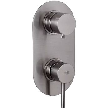 Смеситель для душа Remer X-Style X93KBXV Сталь — фото 1, Смеситель для душа