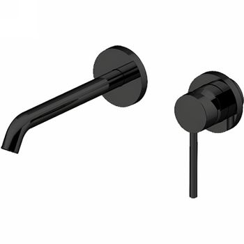 Смеситель для раковины Gattoni Circle Two 9137/91NO Черный матовый — фото 1, Смесители для раковины