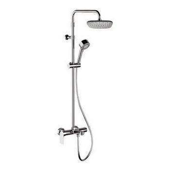 Душевая система Remer Infinity I34AAD20 Хром — фото 1, Душевые стойки