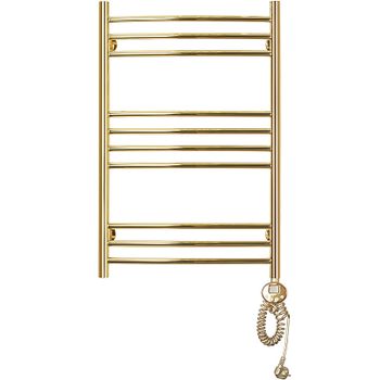 Электрический полотенцесушитель Domoterm Калипсо П10 500x800 ER Золото — фото 1, Электрические полотенцесушители