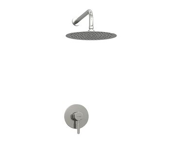 A12497 Встраиваемый комплект для душа с верхней душевой насадкой — фото 1, Встраиваемые душевые комплекты