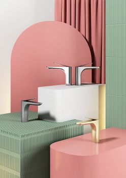 Смеситель для раковины Raglo R21.10.09 Графит матовый — фото 12, Смесители для раковины