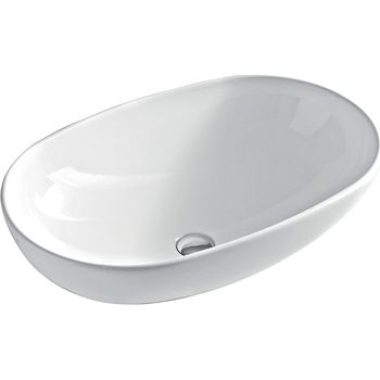 Раковина Artceram La Ciotola 70 LCL002 01 00 Белый — фото 1, Раковины накладные