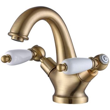 Смеситель для раковины Caprigo Adria-Classic 03-520-vot Бронза — фото 1, Смесители для раковины