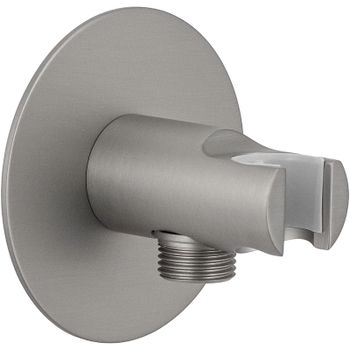 Шланговое подключение Remer 337XNPO Никель матовый брашированный — фото 1, Шланговые подключения