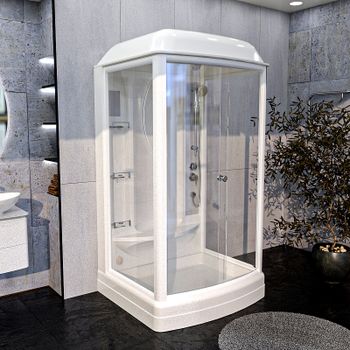 Душевая кабина Radomir Диана 1 118x108 1-05-1-0-0-0600 без гидромассажа — фото 9, Душевые кабины