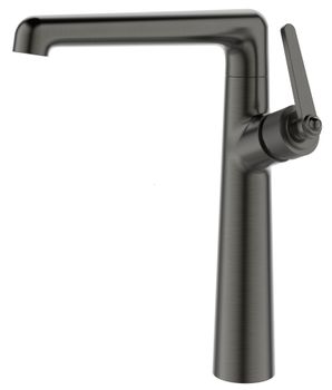Смеситель "Bangkok Gun metal" д/рак, высокий, арт. BG25GM — фото 1, Смесители для раковины