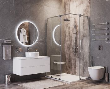 Раковина-чаша Bond 39 S53-390 Белая глянцевая — фото 6, Раковины накладные