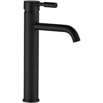 Смеситель для раковины ALMAes Sona TVZ-0906 Черный матовый — фото 1, Смесители для раковины