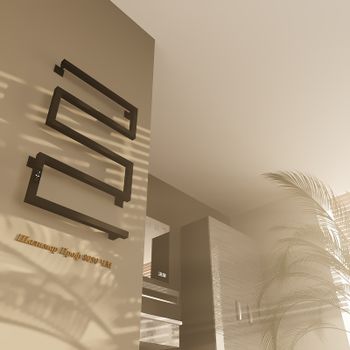 Электрический полотенцесушитель Altasan ШалимарПроф 80х50 ШалимарПроф8050ЧМ Черный муар — фото 2, Электрические полотенцесушители