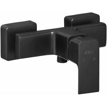 Смеситель для душа E.C.A. Tiera 102154024C1EX Черный матовый — фото 1, Смеситель для душа