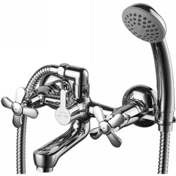 Смеситель для ванны Lemark Partner LM6542C Хром — фото 1, Смеситель для ванны