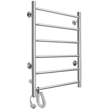 Электрический полотенцесушитель Domoterm Аврора DMT 109-6 50x71 EK L Хром — фото 4, Электрические полотенцесушители