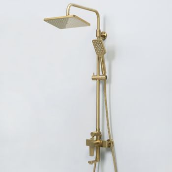 A15501 Душевой комплект со смесителем — фото 2, Душевые стойки