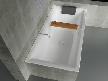 Акриловая ванна Riho Still Square 180х80 B099003005 (BR0100500K00130) LED R без гидромассажа — фото 8, Акриловые ванны