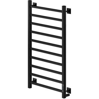 Электрический полотенцесушитель Comfysan Roma-K EC-10 100x40 016630 Черный матовый — фото 1, Электрические полотенцесушители