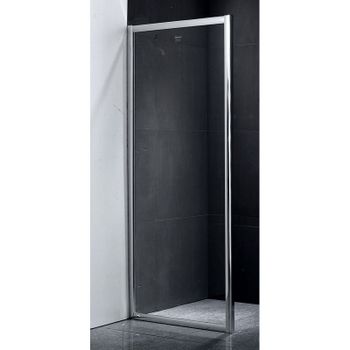 Боковая стенка Gemy Victoria 90х190 профиль Хром стекло прозрачное — фото 1, Боковые стенки