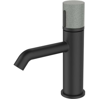 Смеситель для раковины Bronze de Luxe Focus 24601BG Черный матовый — фото 1, Смесители для раковины