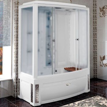 Душевой бокс Radomir Элис 168x85 R 1-04-1-2-0-0941 без гидромассажа — фото 1, Душевые боксы