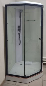 Душевая кабина Parly 90x90 P91B без гидромассажа — фото 5, Душевые кабины