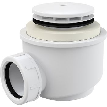 Сифон для душевого поддона Alcaplast A47B-50 Белый — фото 1, Сифоны для поддонов