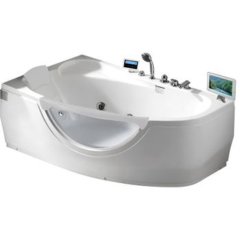 Акриловая ванна Gemy 171х99 G9046 II O L с гидромассажем — фото 1, Акриловые ванны