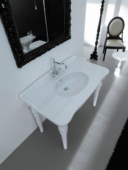 Раковина Artceram Hermitage 112 HEL004 01 00 Белая — фото 4, Раковины встраиваемые сверху